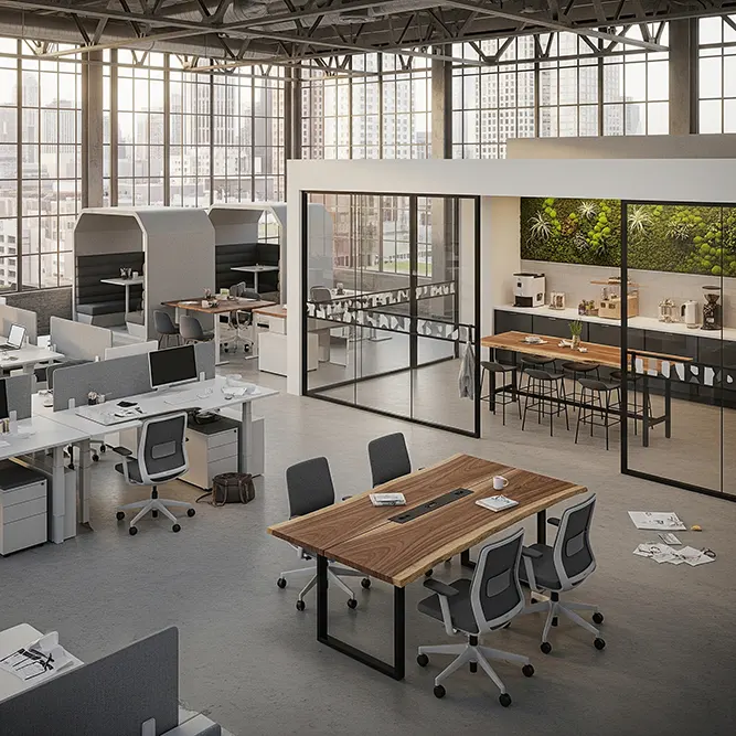 Modern office interior design